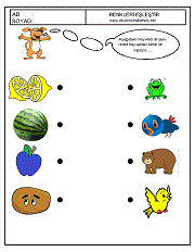 okul öncesi renk kavramı renkleri eşleştir çalışma sayfaları